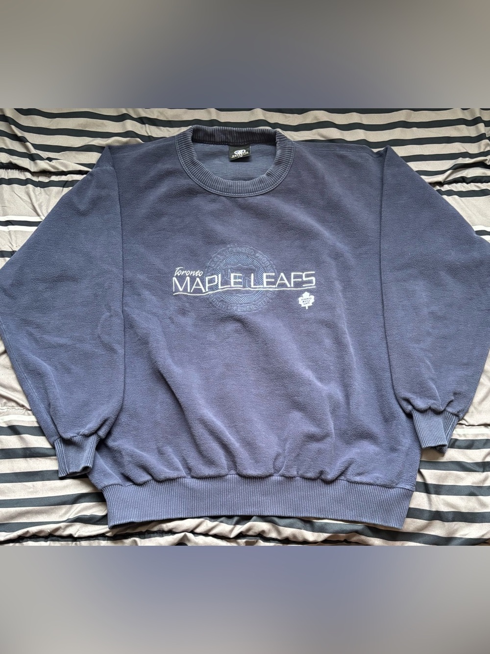 Vintage Toronto Maple Leafs Bulletin Crewneck Sweatshirt